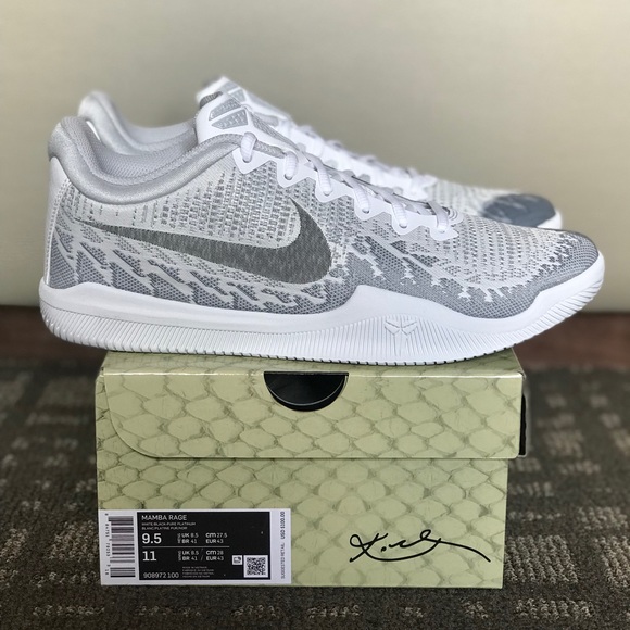 NEW Nike Kobe Mamba Rage White Basketball Elite XI - Picture 8 of 8